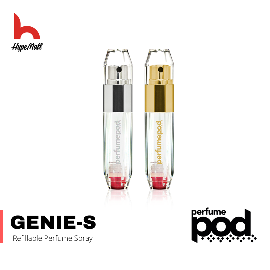 Perfume Pod Crystal Refillable Fragrance Atomizer with 65 sprays / 5ml