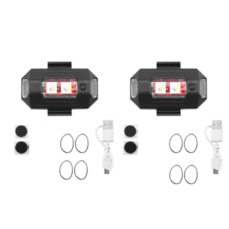 7 Color Strobe Light For DJI Mini 3 Pro /Mavic 3/2/Mavic Air 2/2S/MINI 2/SE/FPV Anti-Collision Warning LED Signal Indicator Lamp