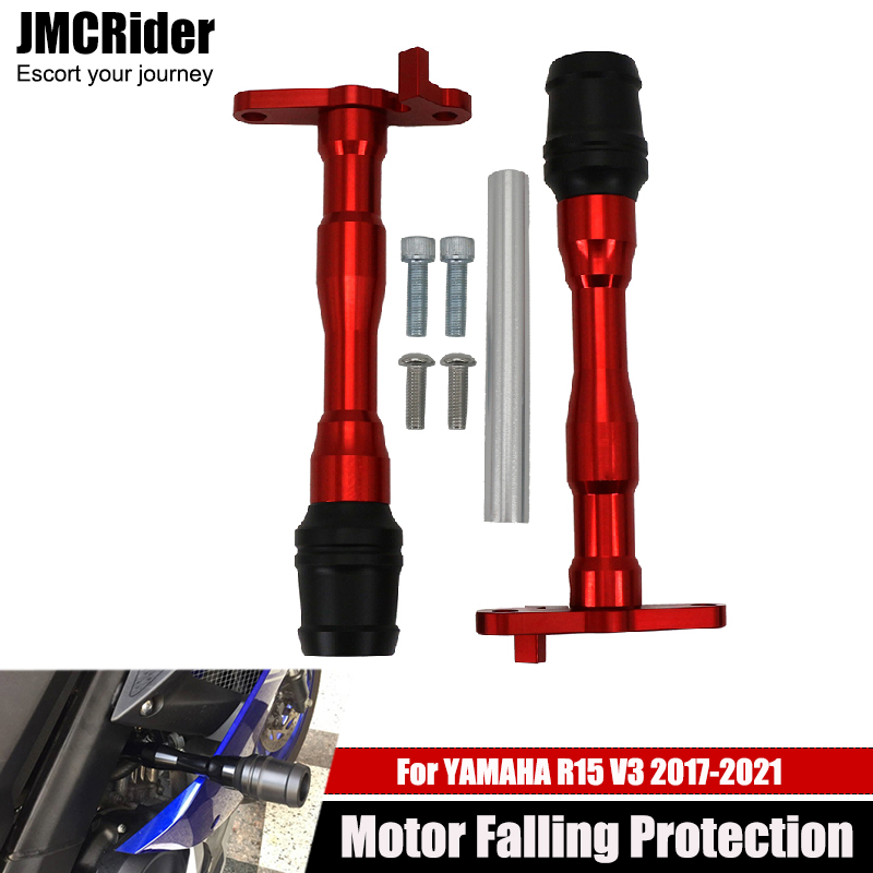 For YAMAHA YZF-R15 YZF R15 YZFR15 V3 2017 2018 2019 2020 2021 Falling Protection Frame Slider Fairing Guard Crash Pad Protector