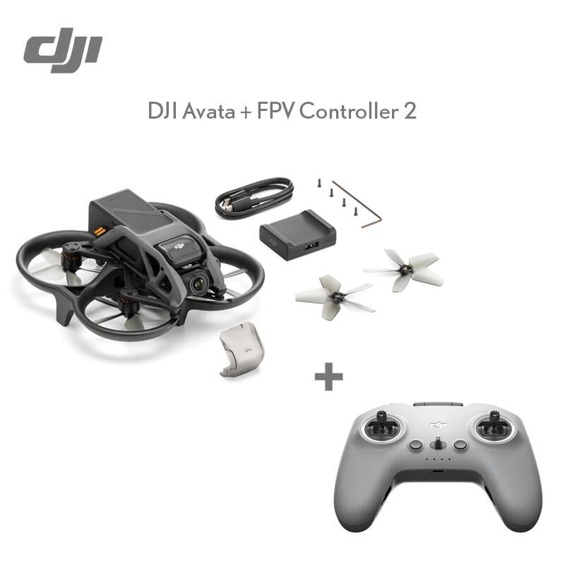 DJI Avata FPV Drone V2 Intuitive Motion Control 4K/60Fps Videos 10KM 1080P 410G Portable Safety Smart Drones IN STOCK