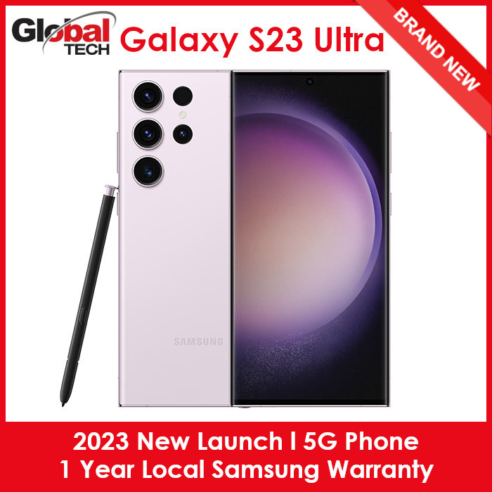 Samsung Galaxy S23 Ultra 5G 256GB or 512GB / 2023 New Launch (1 Year Local Samsung Warranty)